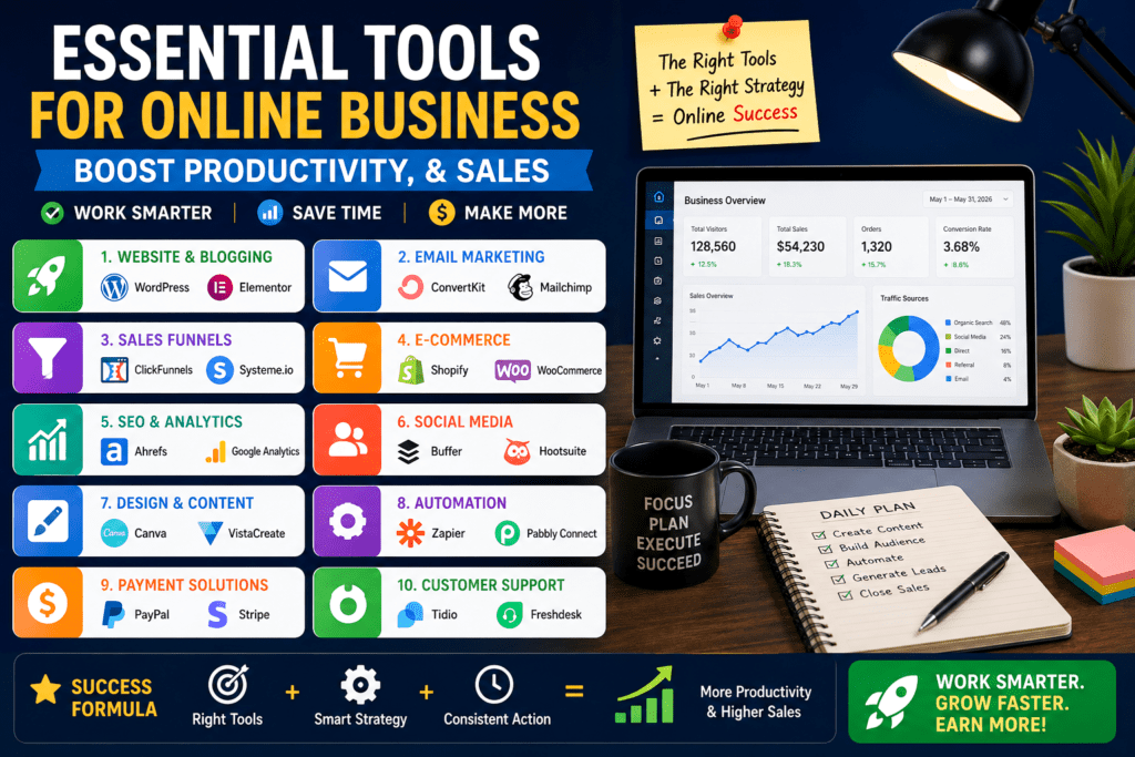 Essential Tools for Online Business