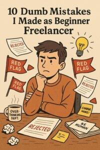 Beginner learning from common online income mistakes