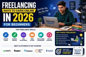 Freelancing ways to earn online in 2026 for beginners
