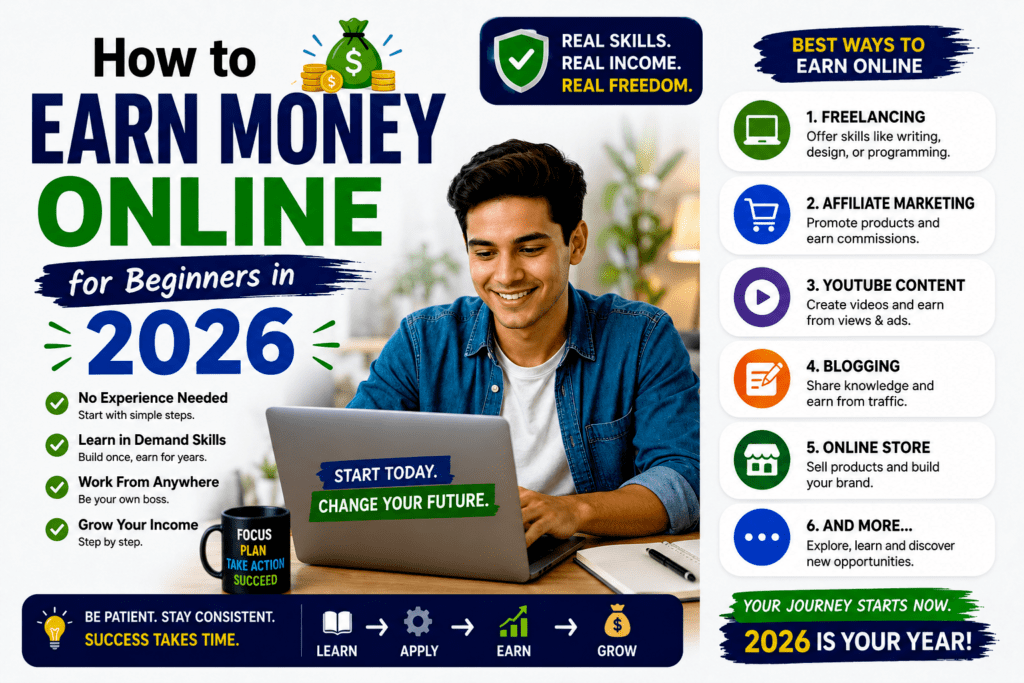 How to Earn Money Online for Beginners