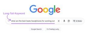Beginner learning long-tail keyword research strategies for SEO growt