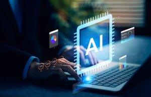 Online entrepreneur using AI tools to build digital income systems in 2026