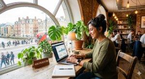online content creator workspace for beginners