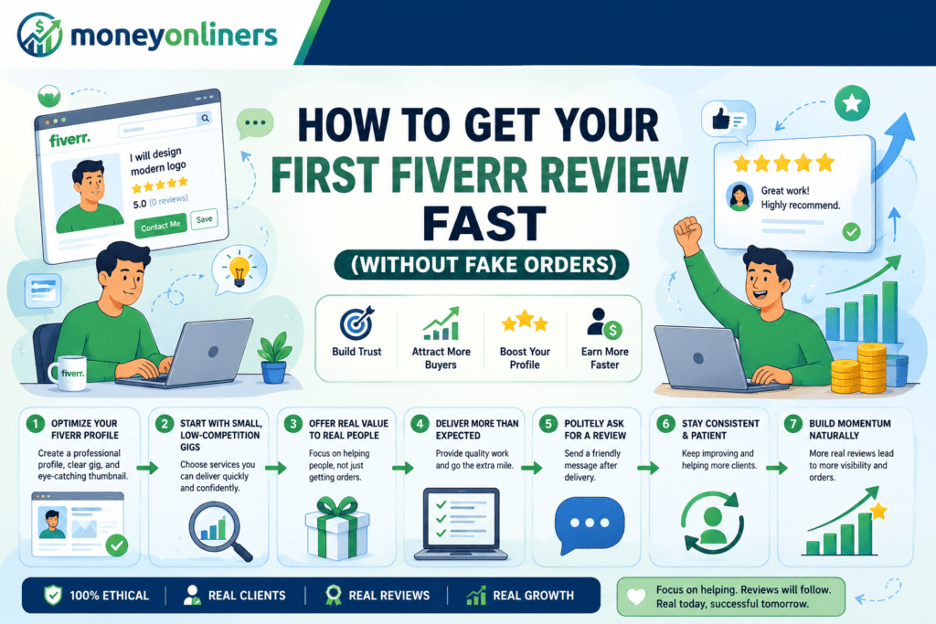 How to Get Your First Fiverr Review Fast
