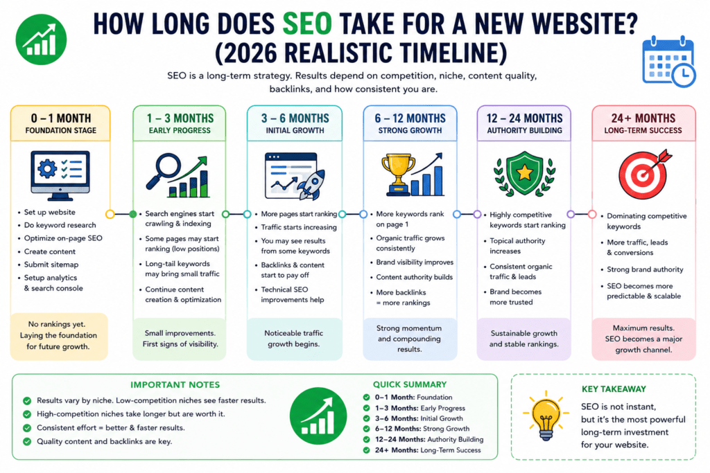 How Long Does SEO Take for a New Website