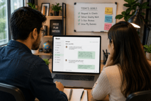 getting first freelance client online