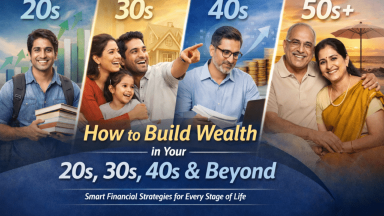 Building Wealth in Your 20s, 30s, 40s and 50s: What Changes?