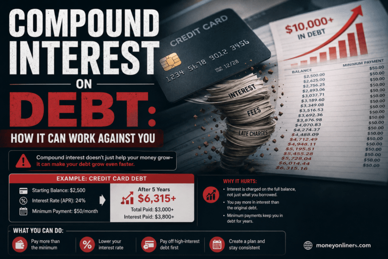 Compound Interest on Debt: How It Can Work Against You