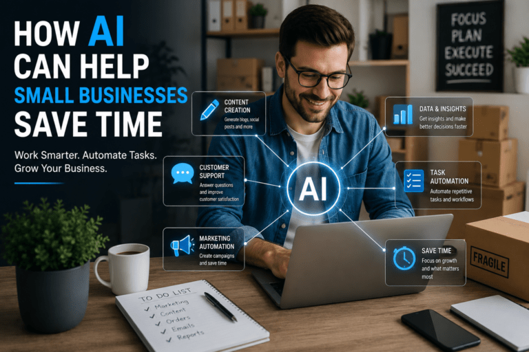 How Small Businesses Can Use AI to Save Time and Make More Money