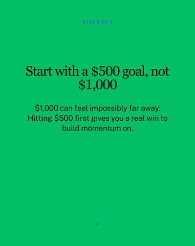 $500 vs $1,000 Emergency Fund: Which Goal Should You Hit First?