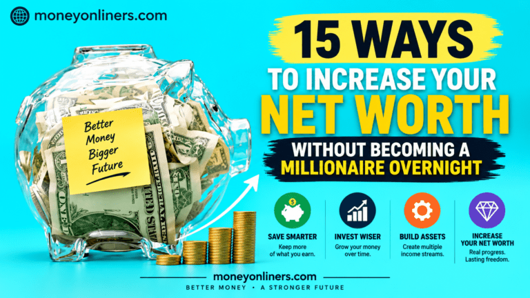 15 Ways to Increase Your Net Worth Without Becoming a Millionaire Overnight