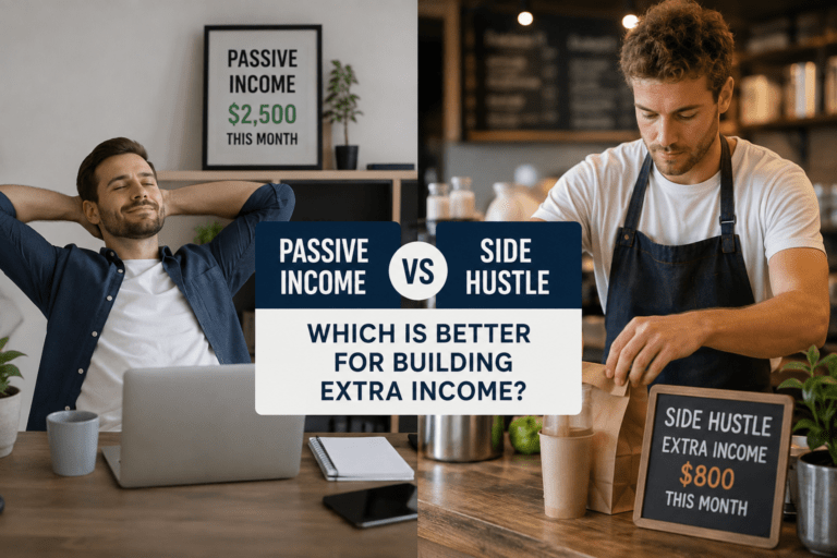 Passive Income vs Side Hustle: Which Is Better for Building Extra Income?